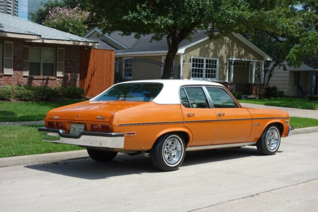1973 chevrolet nova, 1 owner, 53k miles, 350 v8, ice cold ac, original documents