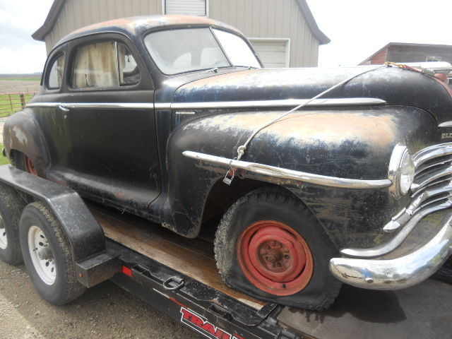 1946 plymouth buisnessmans coupe