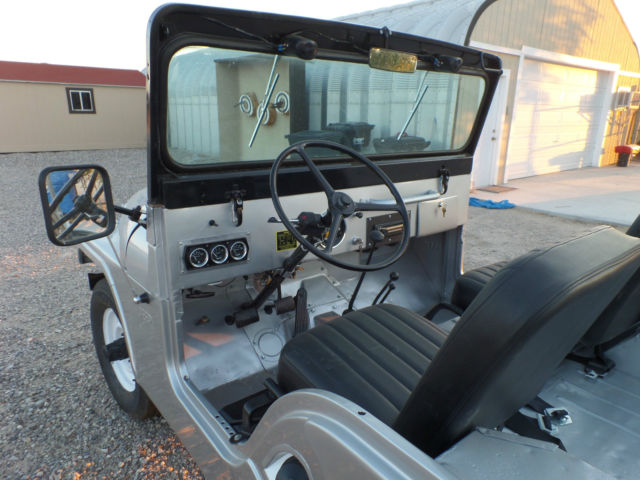 1963 jeep willys cj5 silver like new condition