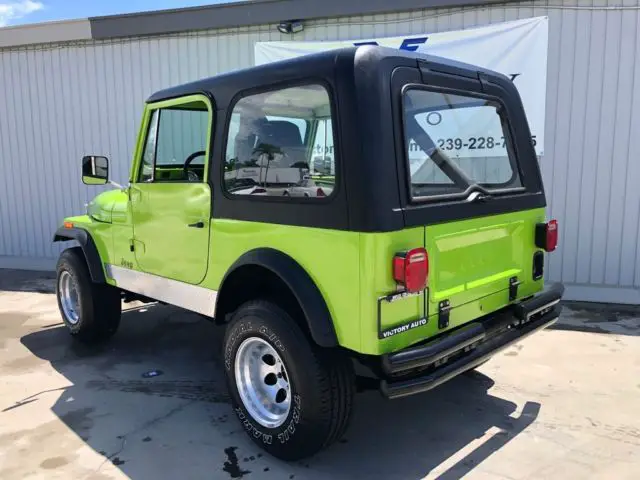1978 jeep cj-7 304 v8 engine 4 speed manual transmission
