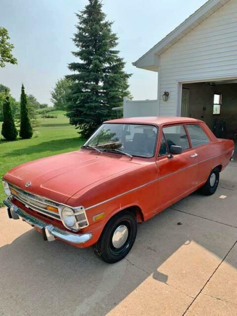 1971 opel kadett l coupe auotomatic straight 4 cylinder 5 new tires wow
