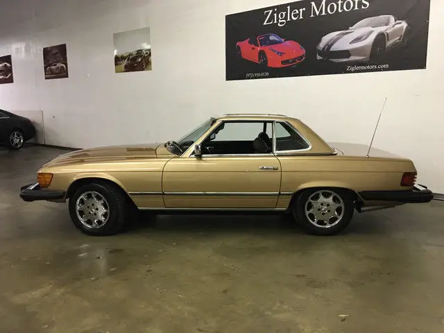 1980 mercedes 450sl convertible new soft top and carpet,chrome wheels