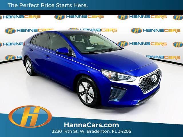 2020 hyundai ioniq hybrid blue