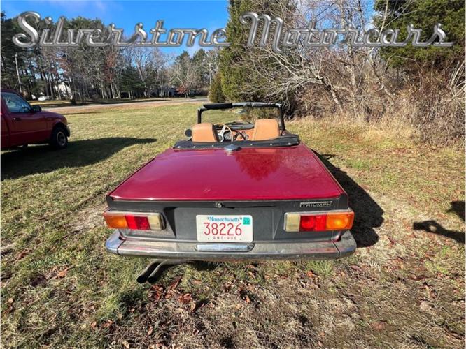 1969 triumph tr6 in north andover, massachusetts