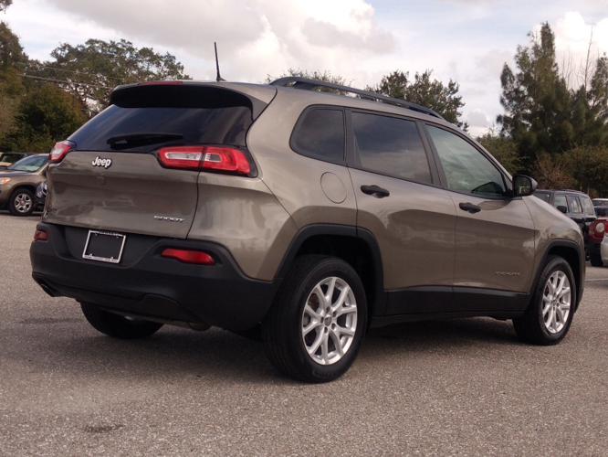 certified 2016 jeep cherokee fwd sport sarasota, fl 34231 for sale in sarasota, florida