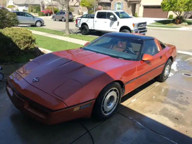 87 corvette in color code u66
