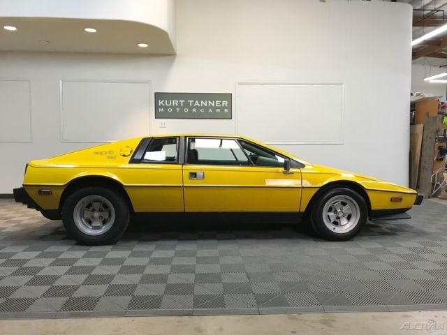 1979 lotus esprit. series 2. engine turns, just out of long term storage
