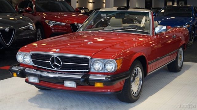 1989 560 sl, one owner, all service records, call michael west (415) 517-2622