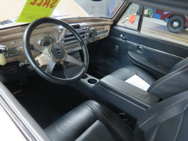 restomod hot rod 502 bbc automatic leather interior