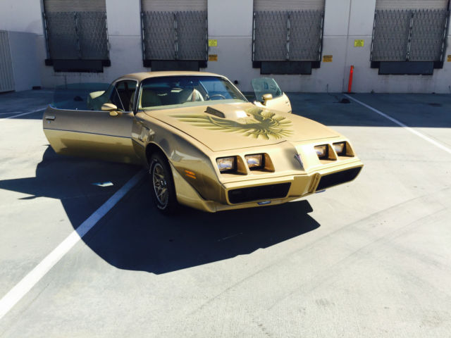 celebrity owned, all original, nascar autographed 1980 trans am!!!
