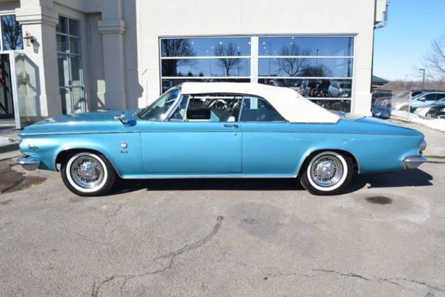 1963 chrysler 300 indy 500 pace car 383 big block very original rare factory ac