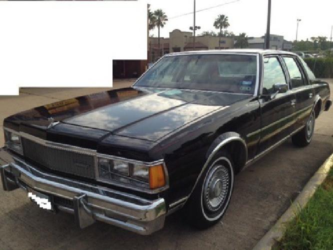 1977 chevrolet caprice 4door in houston, tx