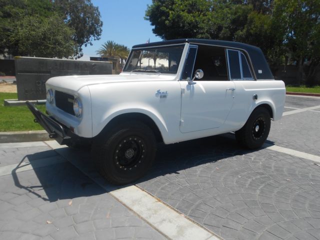 1967 harvester international scout 800 sport top, propane powered! dana's rare!!