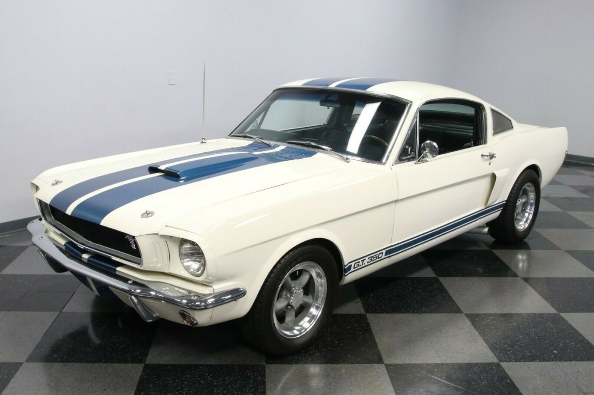 1965 ford mustang shelby gt-350 fastback k-code v8 restomod tribute