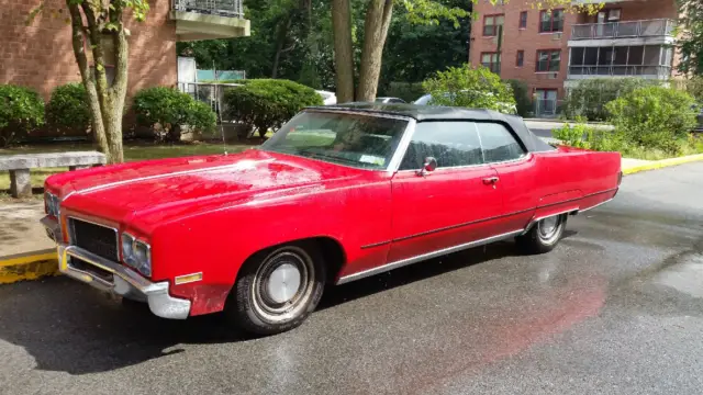 1970 oldsmobile 98 convertible running condition needs rear main seal trans good