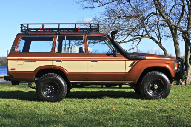 1984 toyota land cruiser fj60 fj62 arb bumpers smittybilt winch roofrack snorkel