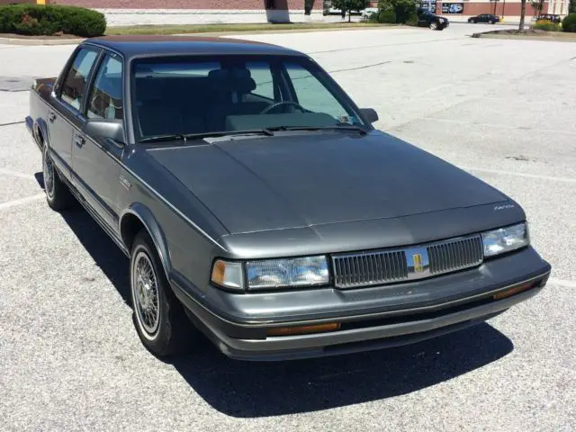 1989 oldsmobile cutlass ciera sl 2.8l v6 gray