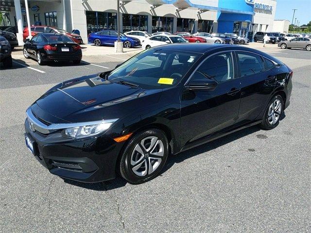 used 2018 honda civic lx sedan west roxbury, ma 02132 for sale in boston, massachusetts