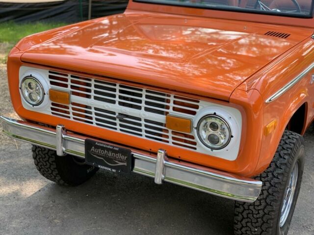 1973 ford bronco explorer 44,713 miles orange 306 automatic