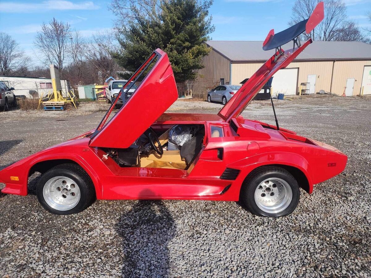 lamborghini countach kitcar on a pontiac fierro gt