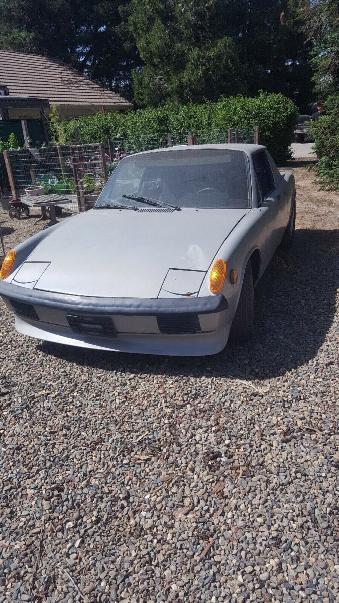 1970 porsche 914 grey rwd manual