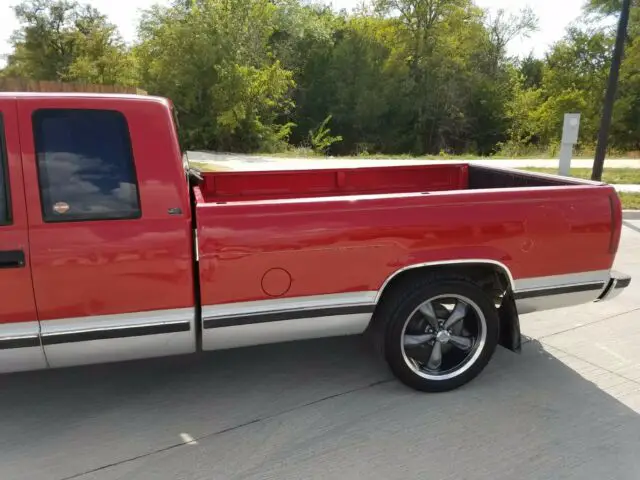 1988 gmc sierra 1500 extended cab long bed 128k orig miles 20" rims clear title