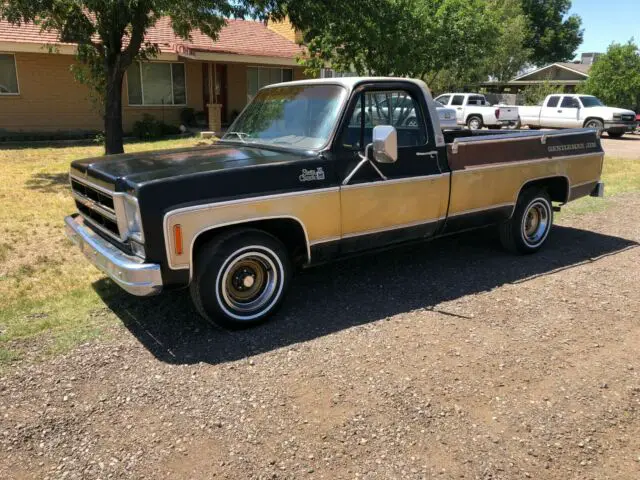 1975 gmc gentleman jim original barn find sierra classic 15 c10