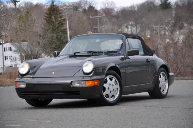 964 carrera 4 - air cooled - convertible - 5-speed manual - no reserve
