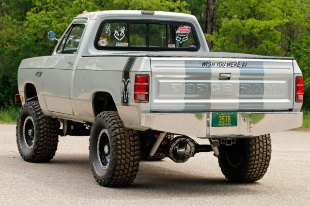 hot rod dodge power ram 150 pick up truck - 4x4 - rat rod ready -loud and proud