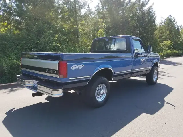 1992 ford f250 xlt lariat 4x4 very clean low miles 7.5l