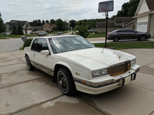 reduced! 1990 white cadillac eldorado special edition w/e&g classics accessories