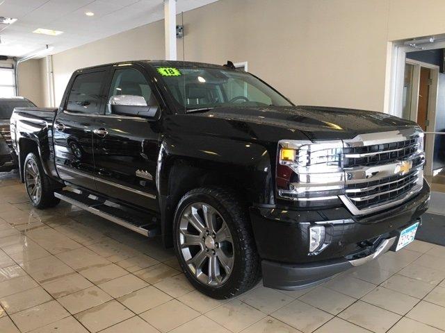 used 2018 chevrolet silverado 1500 4x4 crew cab high country morris, mn 56267 for sale in morris, minnesota