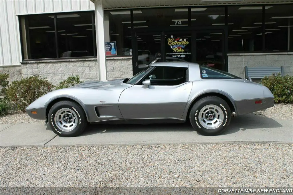 1978 corvette silver anniversary blue interior