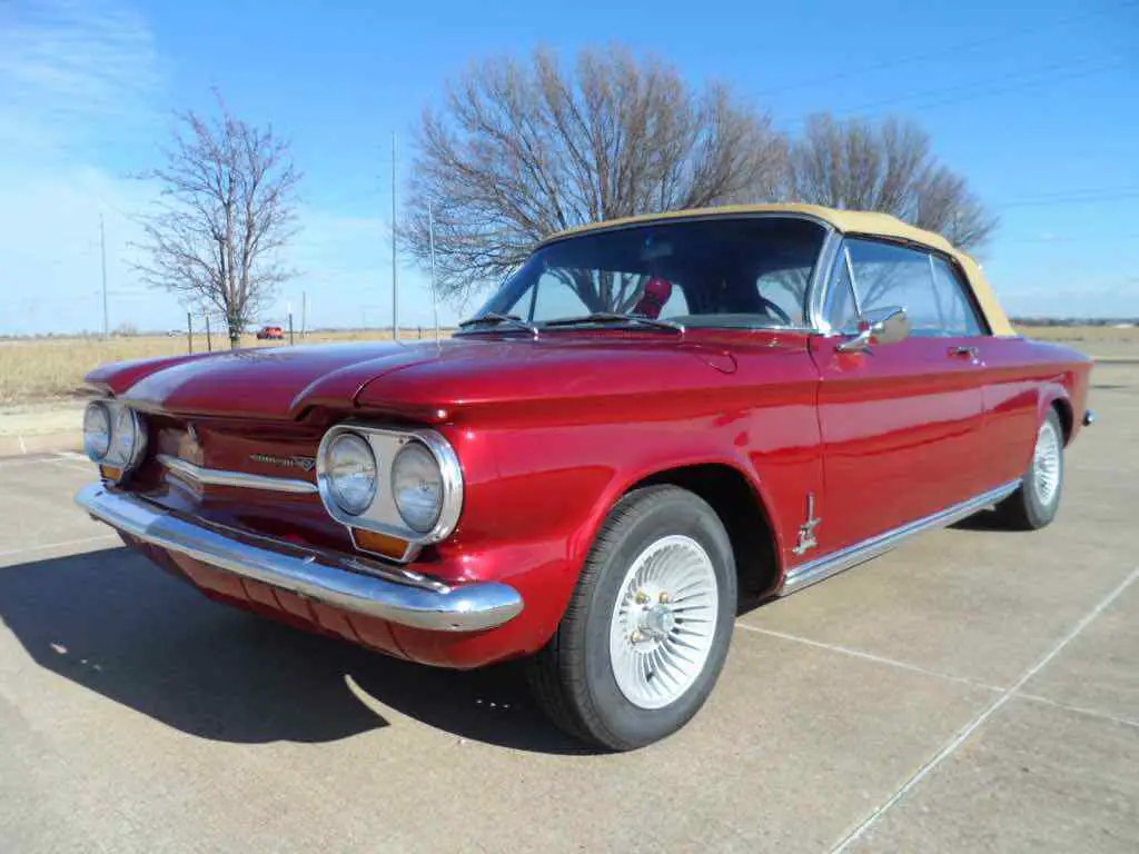 1963 chevrolet corvair spyder convertible