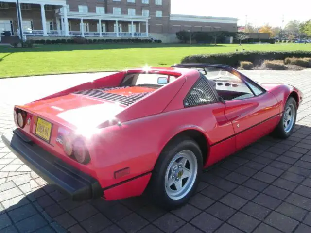 1981 ferrari 308 gtsi 29745 miles red 2.9l v8 sohc manual
