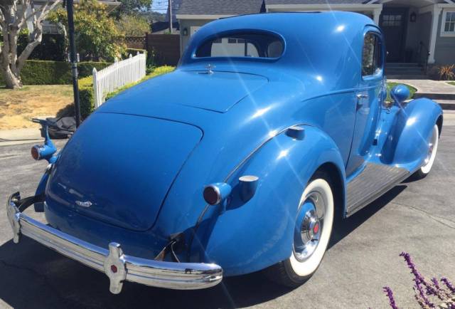 1936 packard 120b 3 window rumble seat coupe