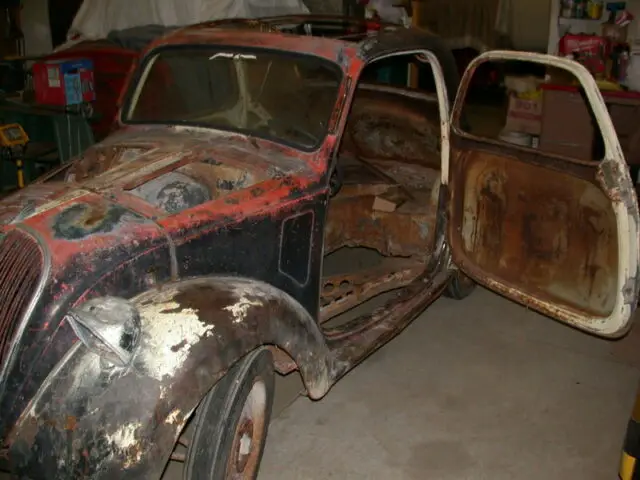 1936 fiat topolino - original all metal with title