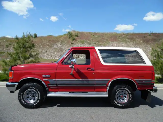 selling at no reserve 1988 ford bronco xlt 4x4 low miles original true survivor