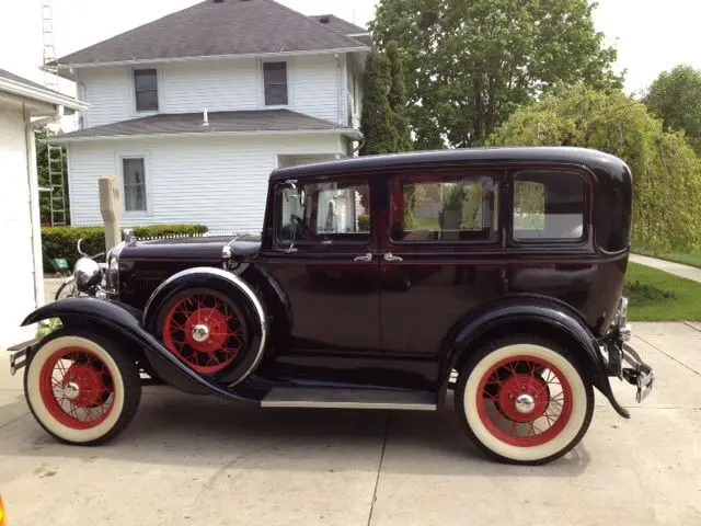 1931 ford model a - slant window canadian built