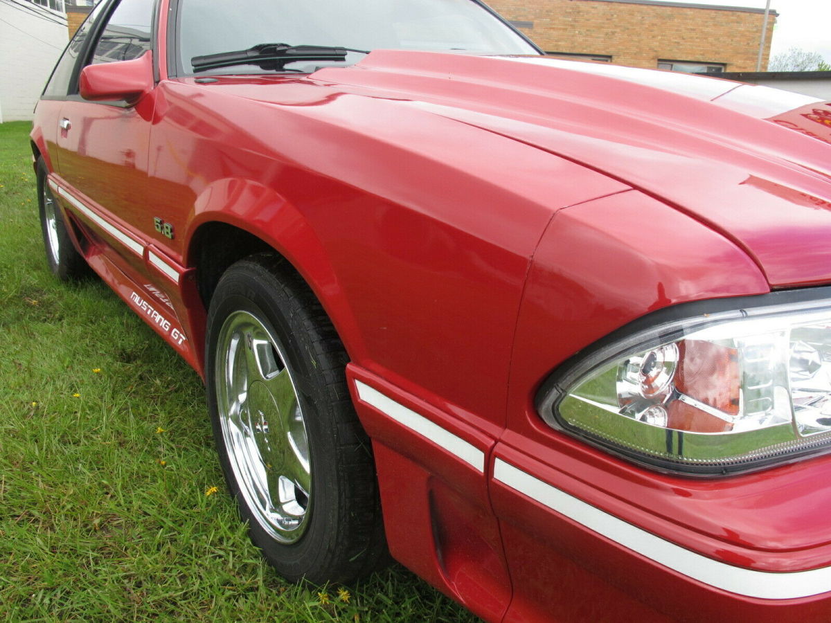 1988 ford mustang gt 27,000 miles 5-speed manual - pro-5.0 shifter 408 cid v-8
