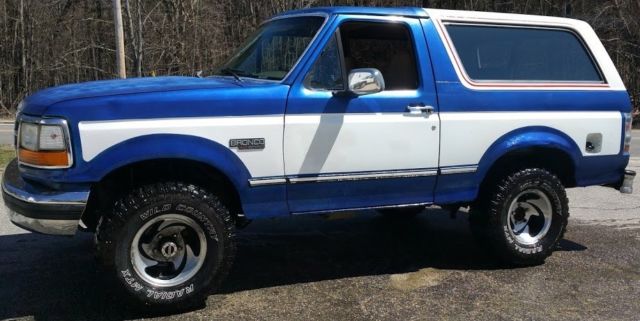 1993 ford bronco xlt 5.8l great for spring*4x4*