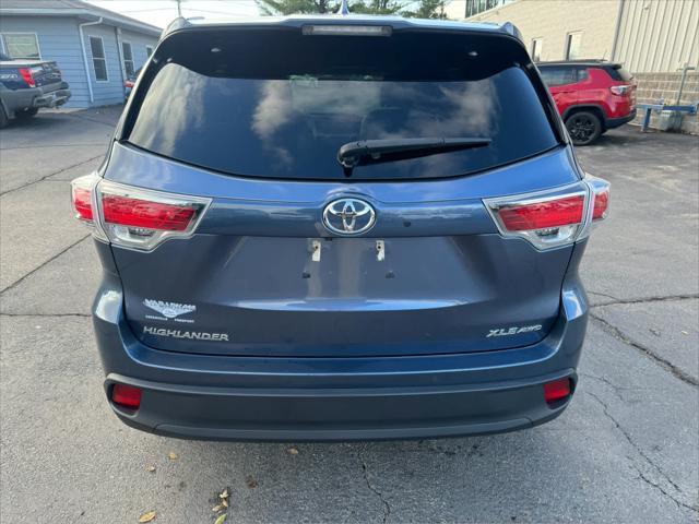 2016 toyota highlander xle
