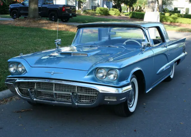 elegant restored low mile survivor - 1960 ford thunderbird coupe - 57k mi