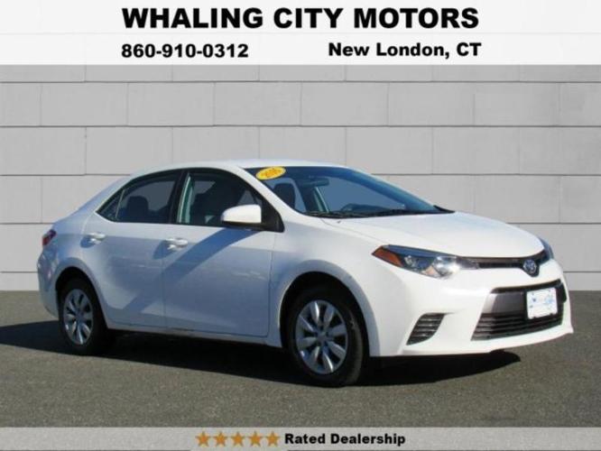 2016 toyota corolla l l 4dr sedan 6m for sale in fort trumbull, connecticut