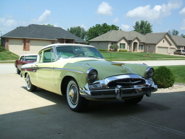 1955 studebaker president 2dr coupe, low miles, auto trans, 259 v-8