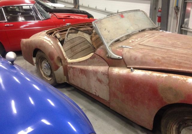 1955 triumph tr2 short door classic convertible roadster