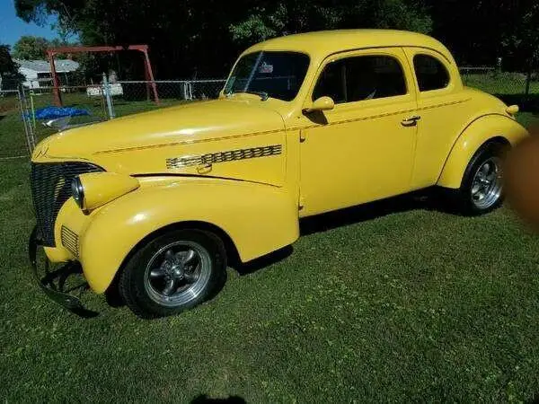 1939 chevrolet master deluxe coupe yellow rwd manual