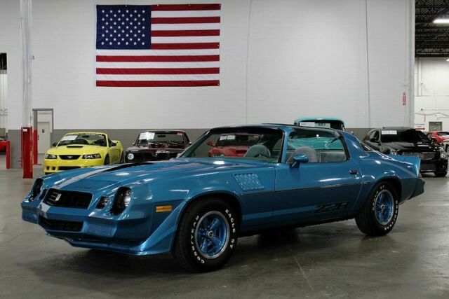 1979 chevrolet camaro z28 38751 miles blue 350cid v8 automatic