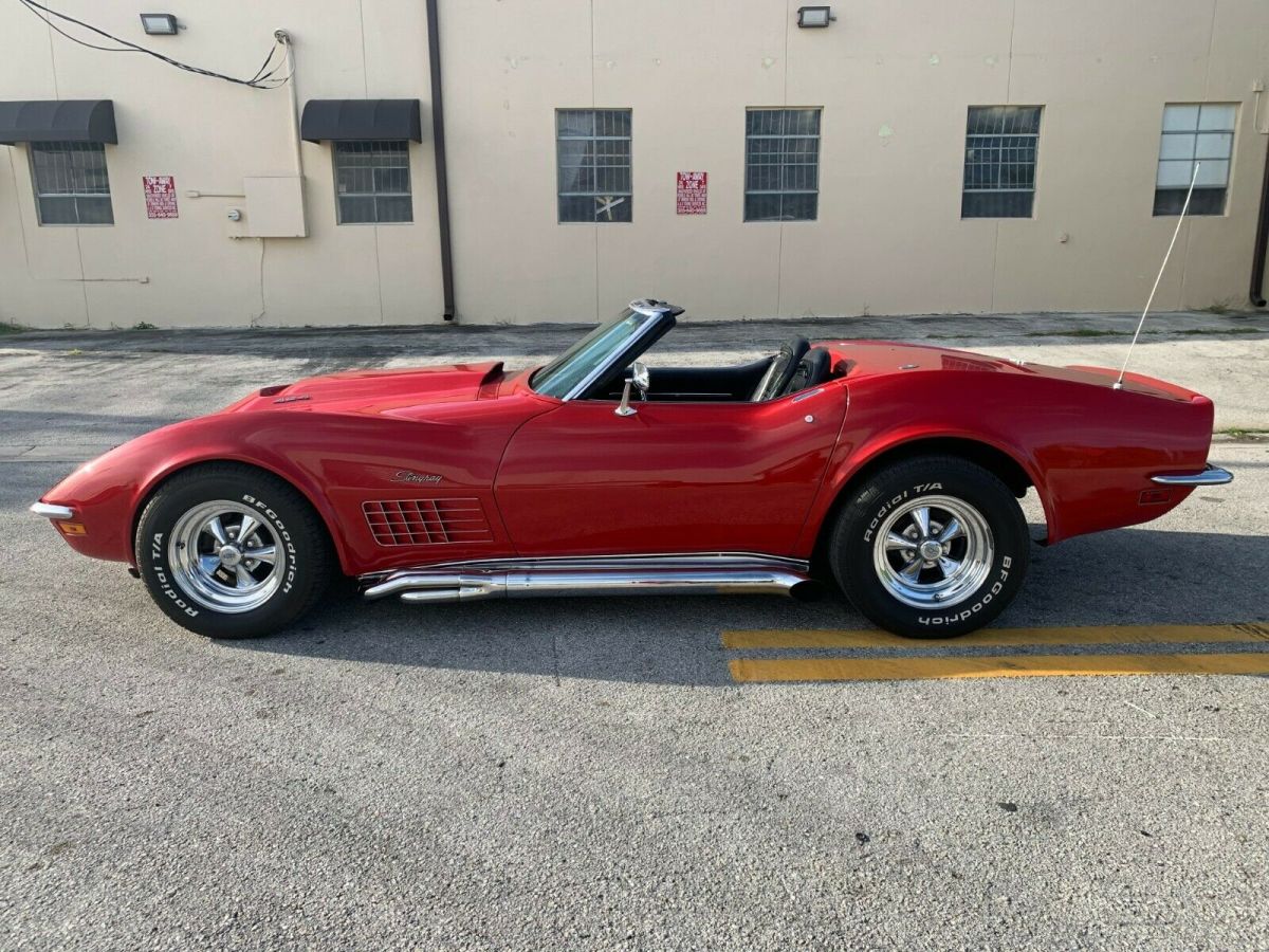 1971 corvette convert, 454, 2 tops, no reserve