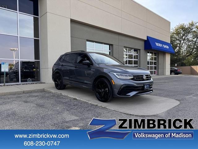 2023 volkswagen tiguan 2.0t se r-line black
